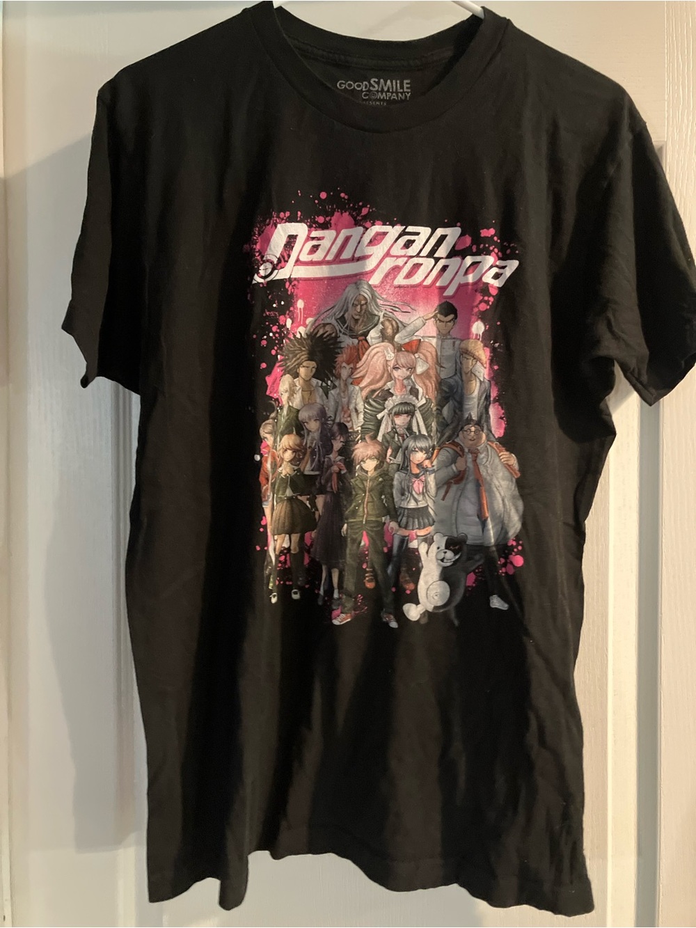 Large Danganronpa Black Graphic Tee